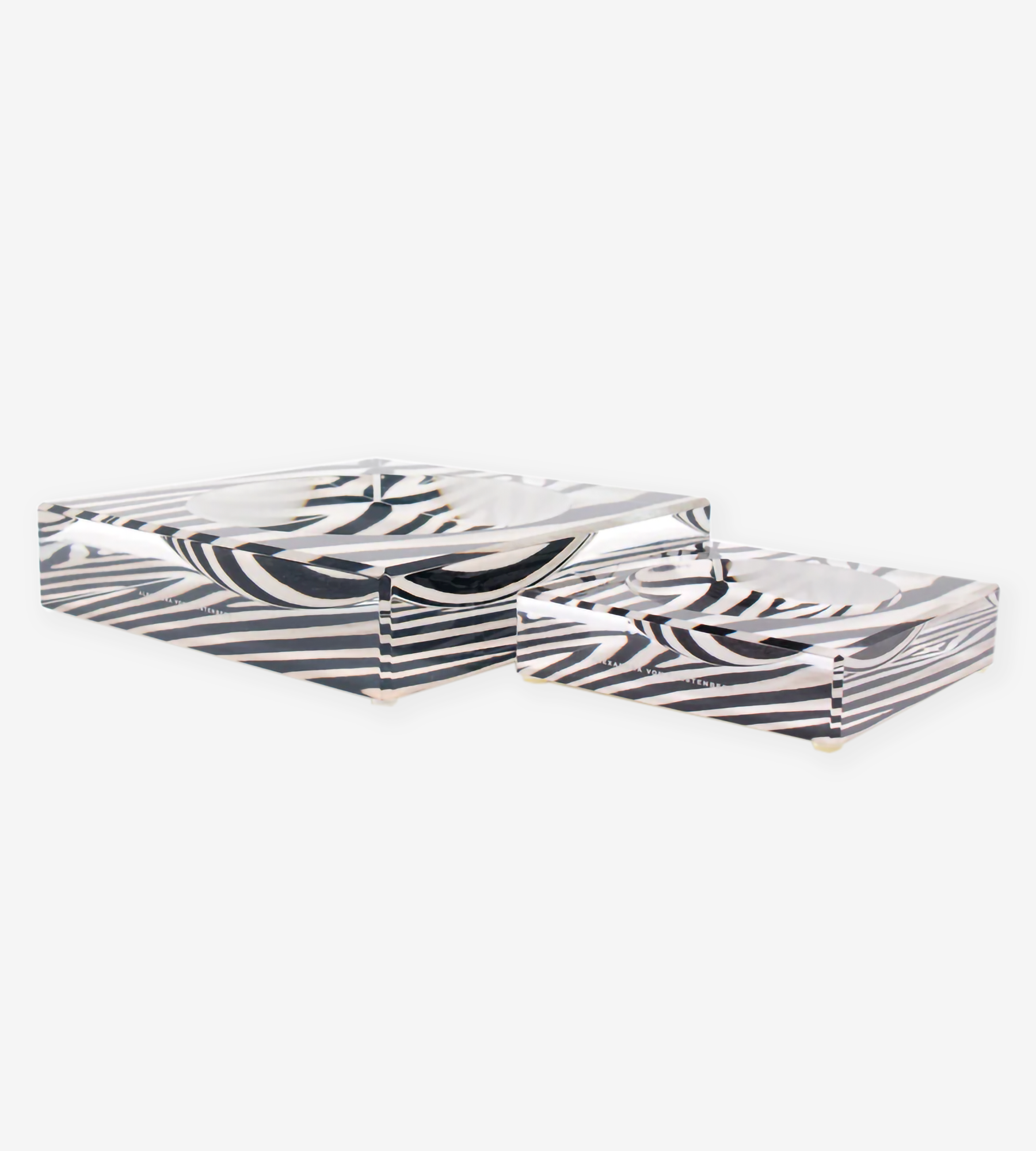 Accent Candy Bowl Large - Zebra