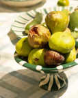 Aperitivo Bowl Stand - Green & Cream