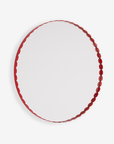 Arcs Mirror - Round Red