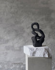 Art Piece Sculpture - Black
