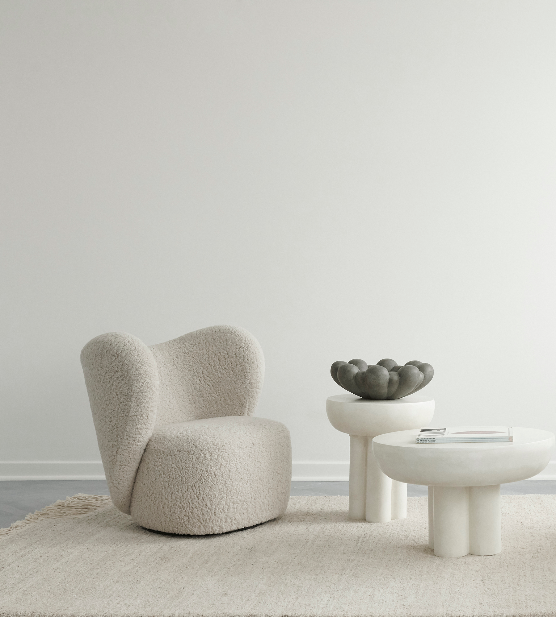 Bloom Tray Big - Dark Grey