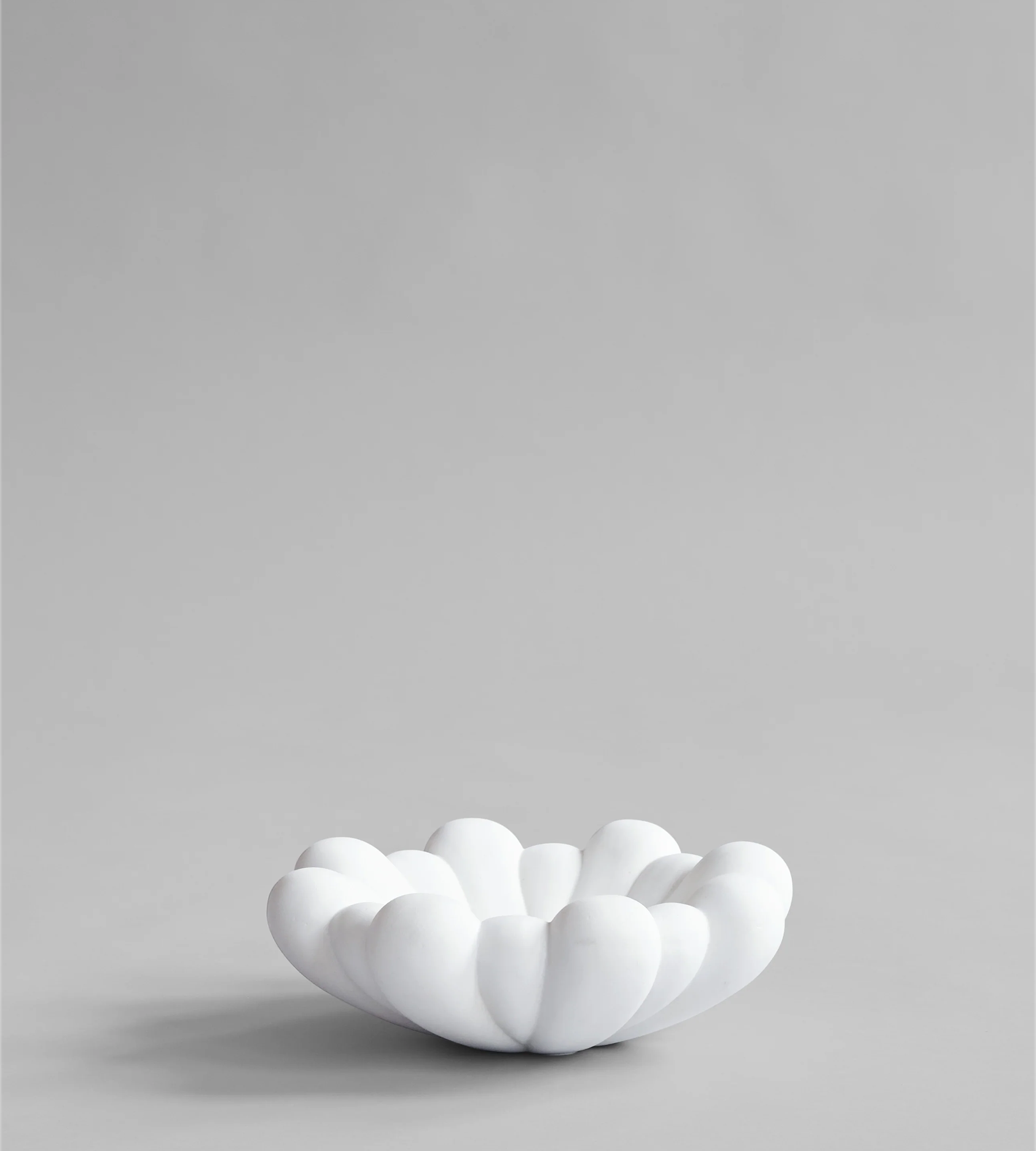Bloom Tray Medio - Bone White