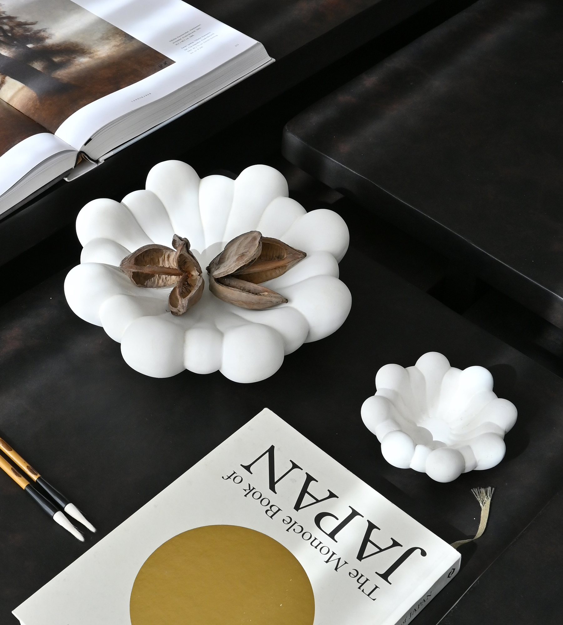 Bloom Tray Medio - Bone White