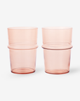 Boya Tall Glasses (set of 2) - Blush