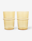 Boya Tall Glasses (set of 2) - Yellow