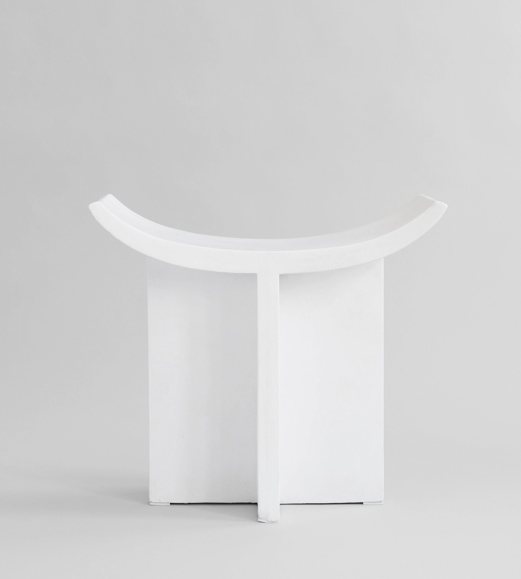 Brutus Stool - Bone White