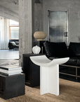 Brutus Stool - Bone White