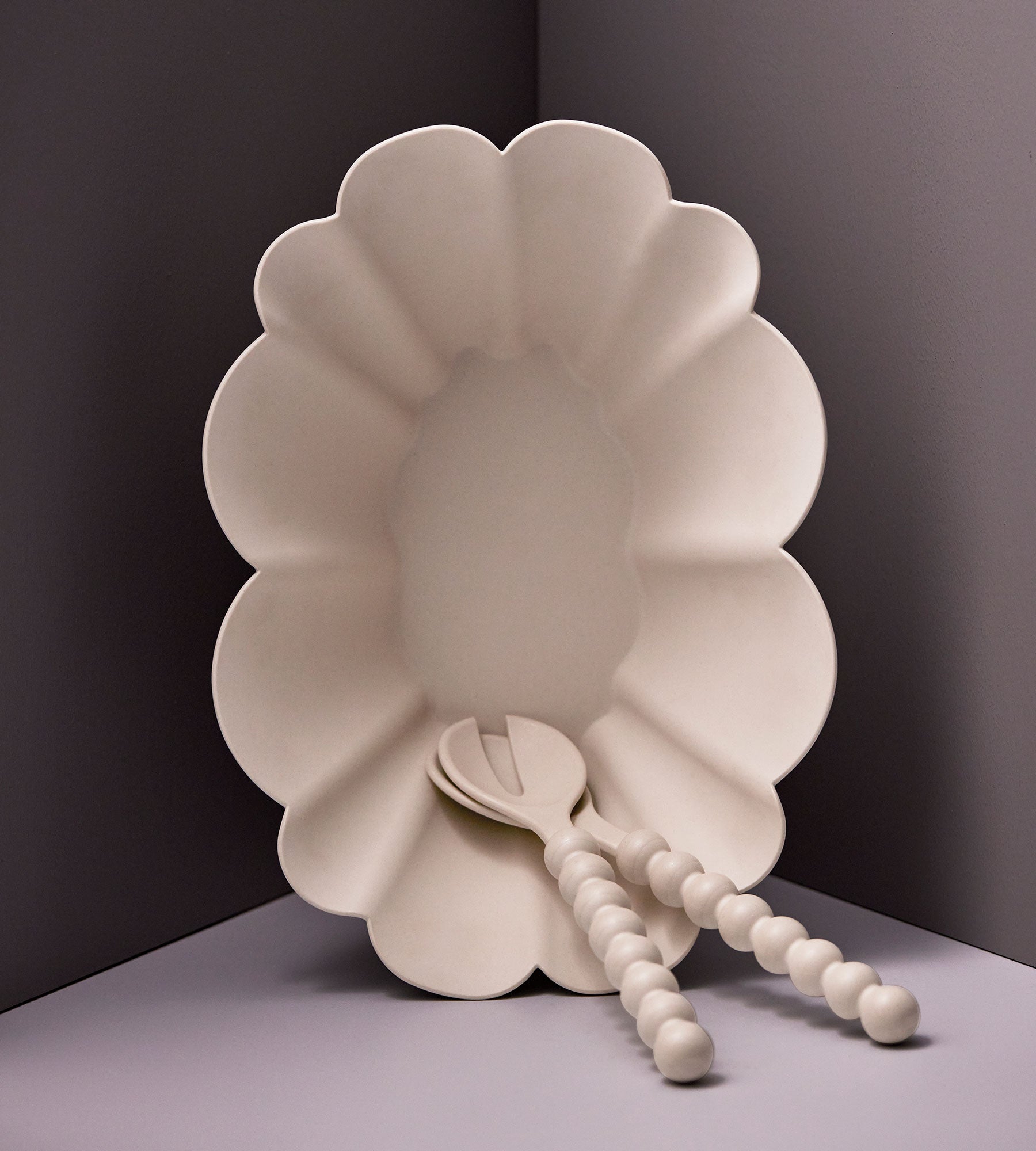 Cloud Serving Spoons - Ivory
