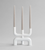 Cobra Candle Holder - White