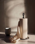 Curvature Paper Towel Holder - Black Brass