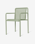 Dapple Chair with Arms - Tea Green