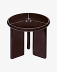 Deya Side Table - Chestnut Brown