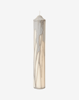 Dryp Pillar Candle Large - Warm Grey