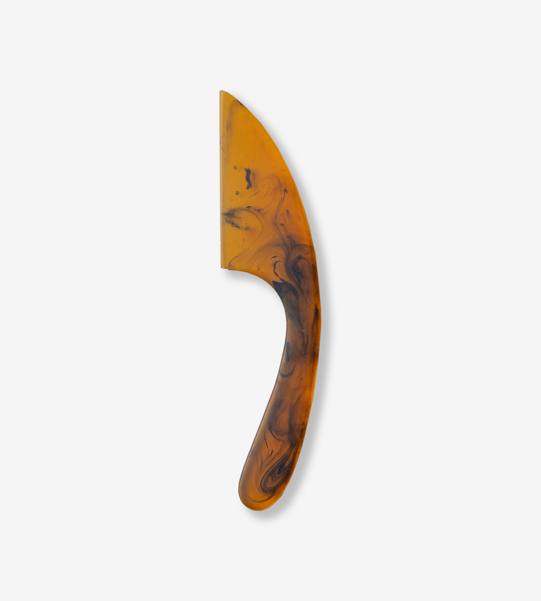 Flow Resin Cheese Knife - Earth