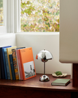 Flowerpot Portable Lamp VP9 - Chrome-Plated