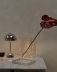 Flowerpot Portable Lamp VP9 - Chrome-Plated