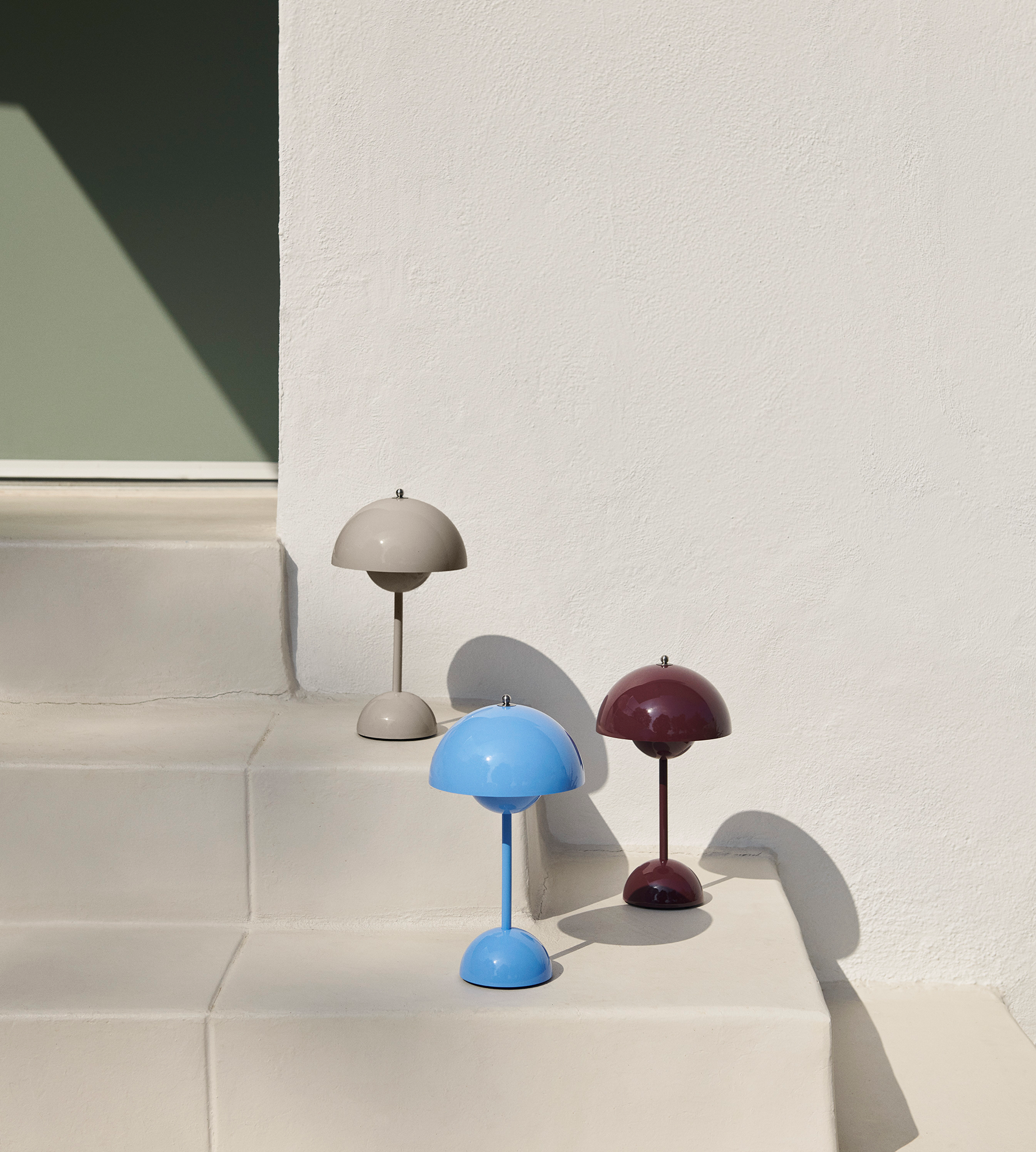 Flowerpot Portable Lamp VP9 - Grey Beige
