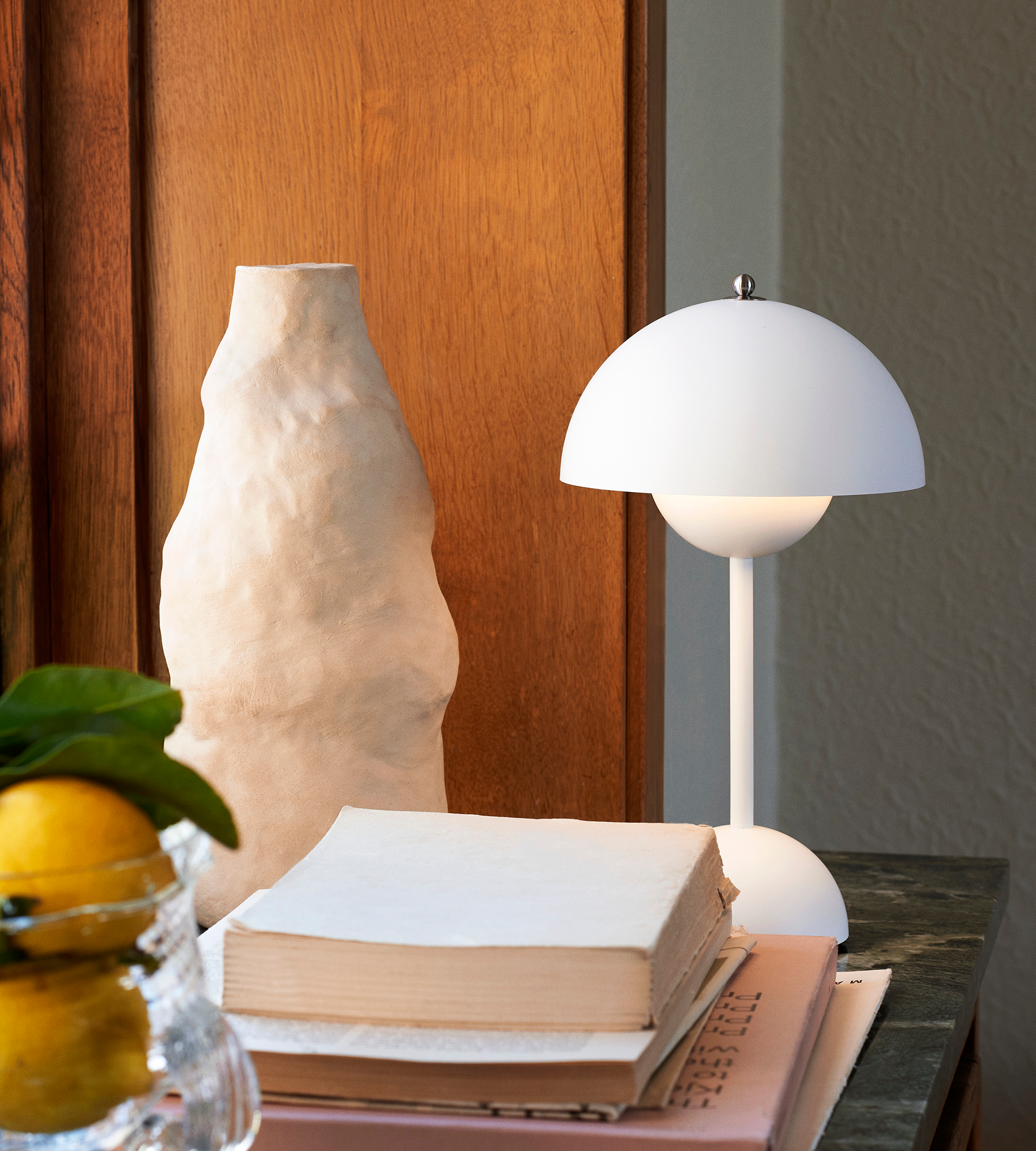 Flowerpot Portable Lamp VP9 - Matte White