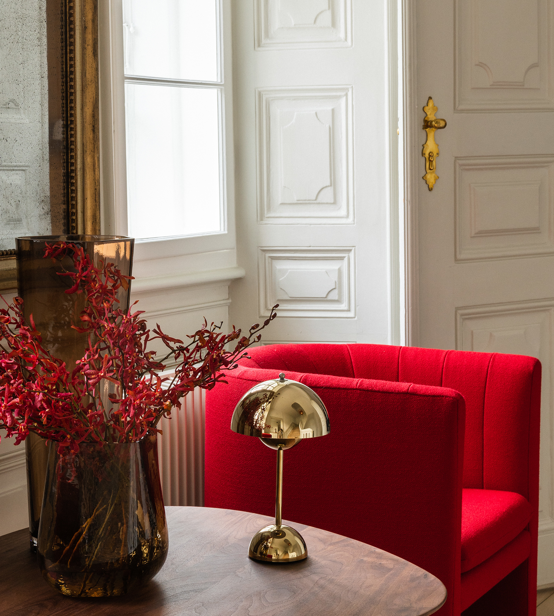 Flowerpot Portable Lamp VP9 - Brass-Plated