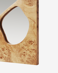 Folia Mirror Medium - Natural Burl