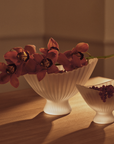Fountain Frosted Glass Bowl - Small