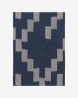 Ikat Tea Towel - Ink Blue/Parchment
