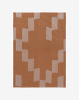 Ikat Tea Towel - Terracotta/Mist Blue