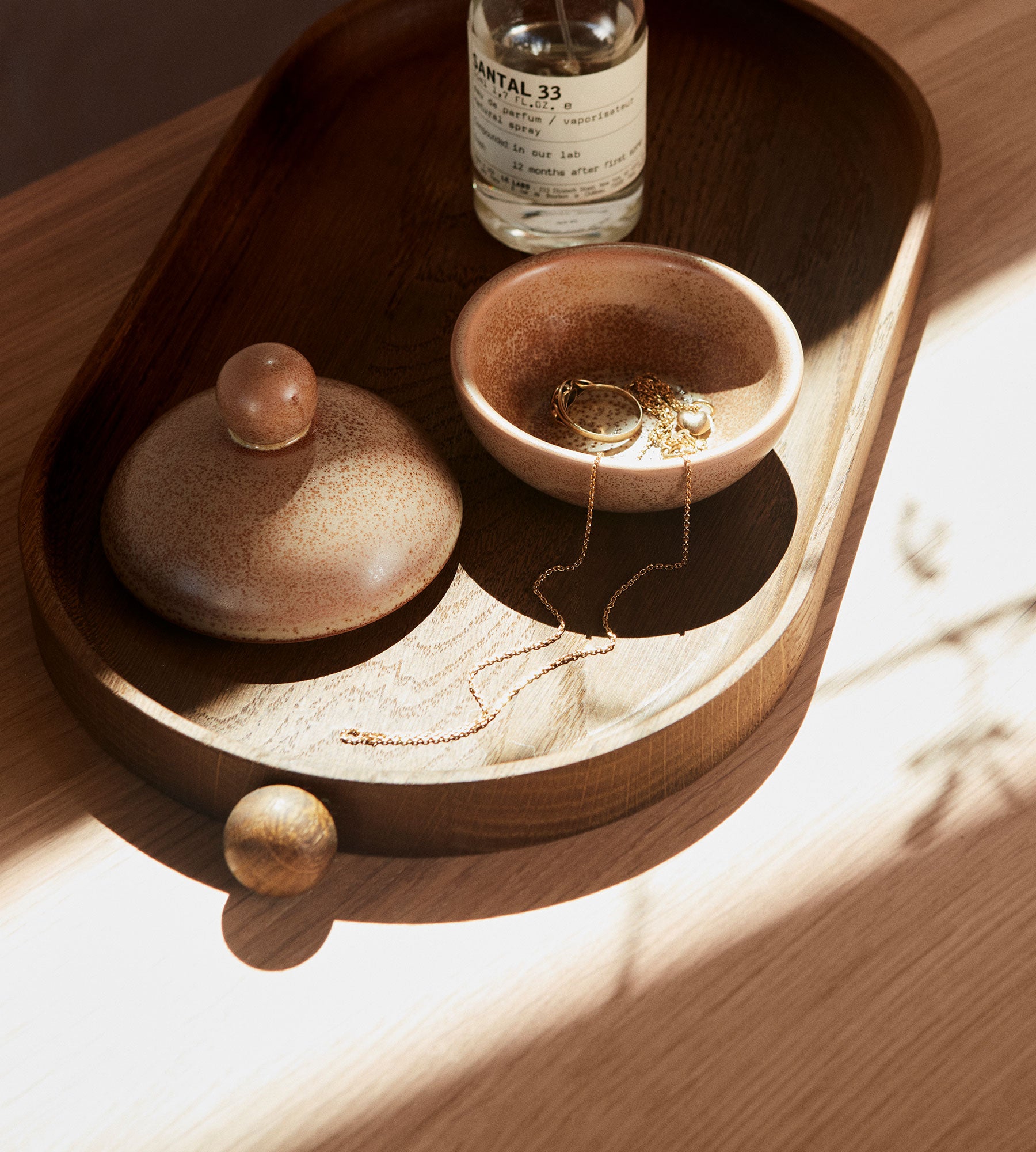 Inka Wood Tray - Dark