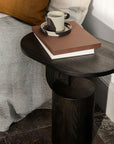 Insert Side Table - Black Stained Ash