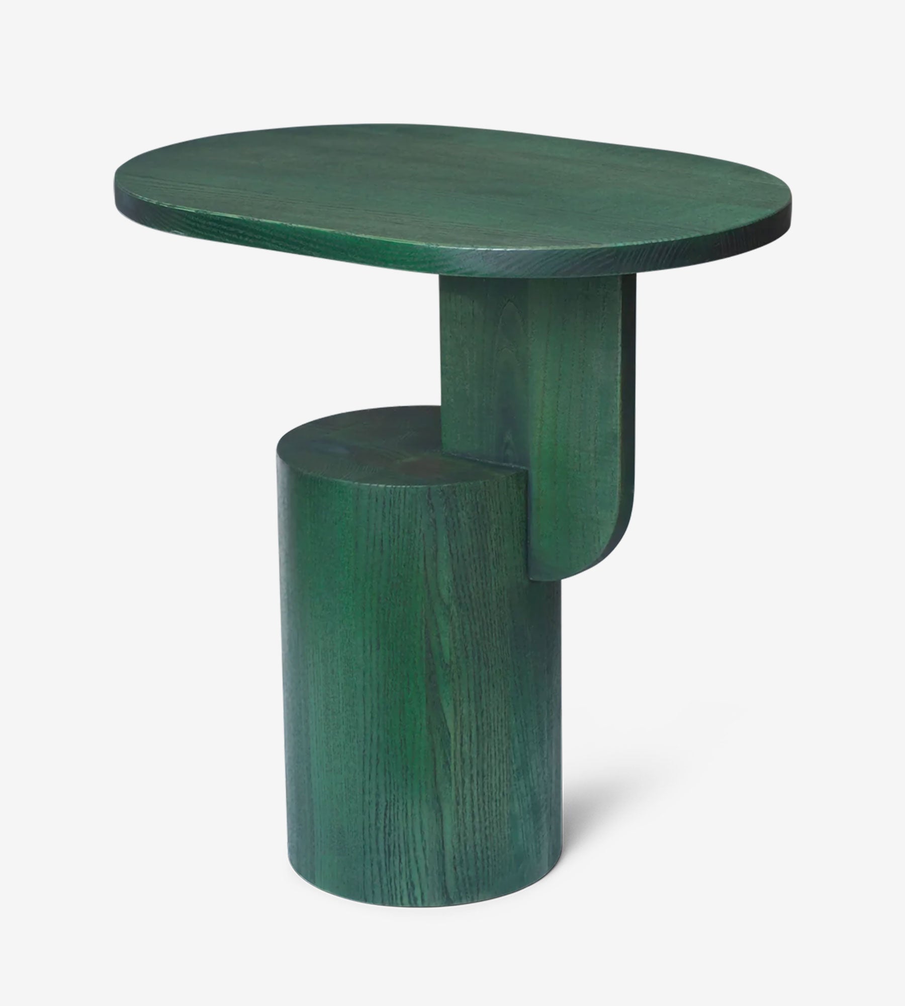 Insert Side Table - Myrtle Green Stained
