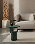 Insert Side Table - Myrtle Green Stained