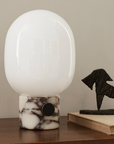 JWDA Table Lamp - Calacatta Viola