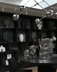 Kami Vase Medio - Chrome