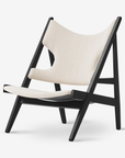 Knitting Lounge Chair - Black Oak