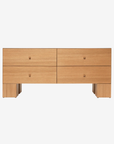 Kuben Drawers 2x2 - Natural Oak Veneer