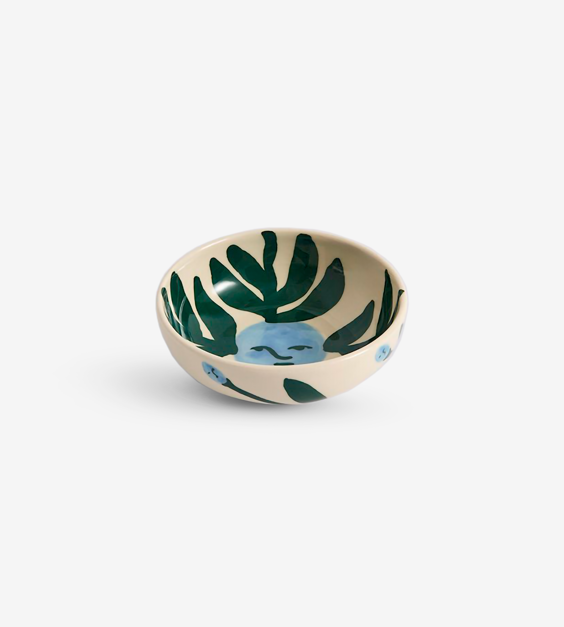 La Pittura Bowl D12 - Moon Face Vine