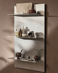 Lager Wall Shelf Triple - Aluminium