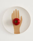 Les Mains Dinner Plates - Beige (set of 2)