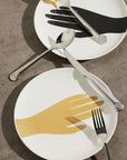 Les Mains Dinner Plates - Beige (set of 2)