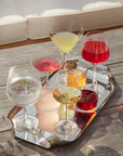 Liquid Lounge Serving Tray - Stainless Steel
