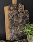 Marble Serving Board Medium - Brown