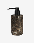 Marble Dispenser Tall - Brown