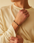 Mr Minty Bracelet with Picasso Jasper & Onyx