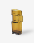 Muro Vase Small - Recycled Amber