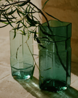 Muro Vase Large - Recycled Green