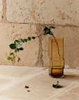 Muro Vase Medium - Recycled Amber