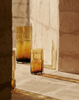 Muro Vase Small - Recycled Amber
