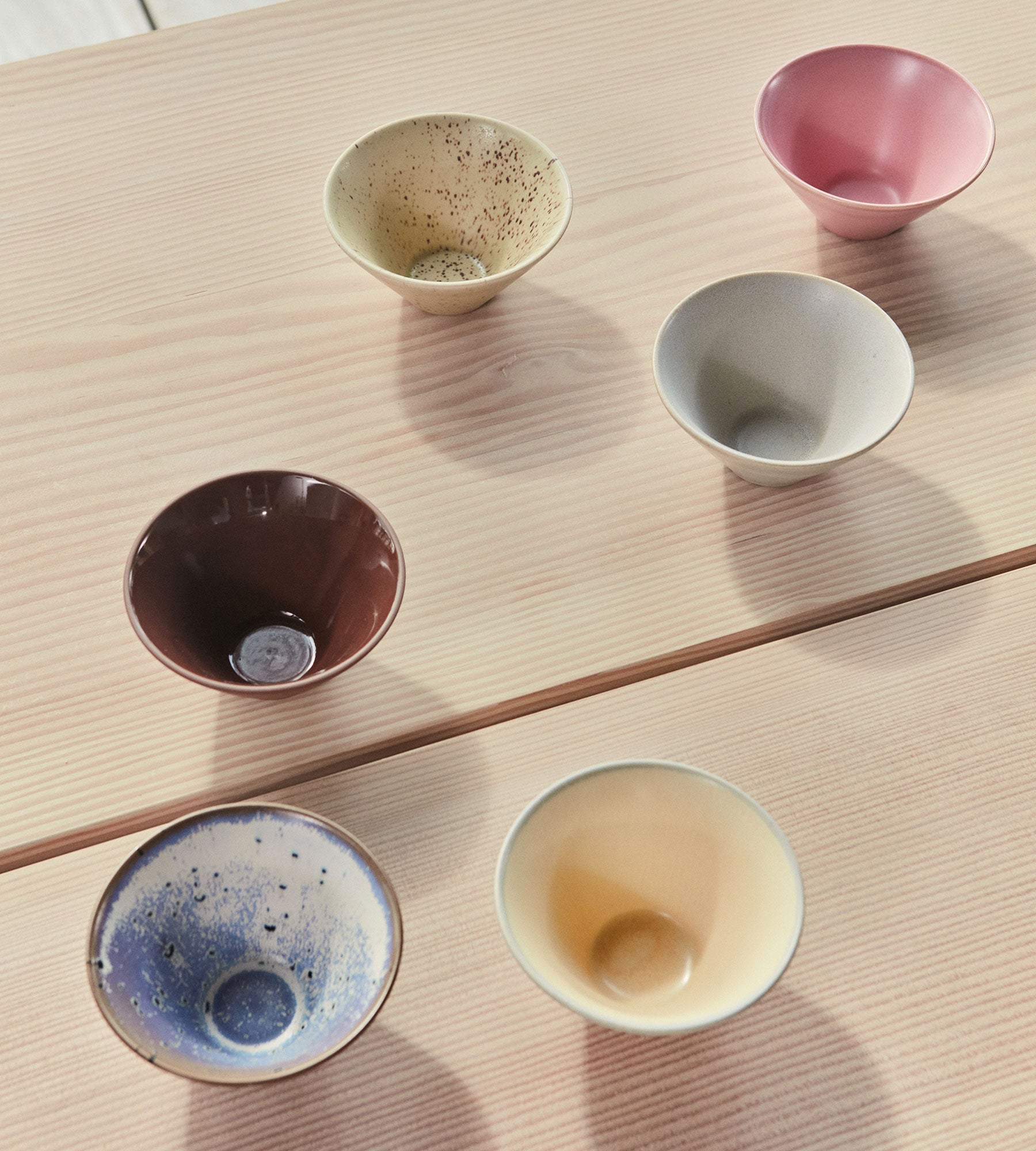 Yuka Bowl (set of 3) - Light Stone-Rose
