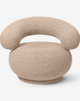 Orbo Lounge Chair - Raw Bouclé Natural
