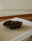 Oyster Bowl - Black Brass